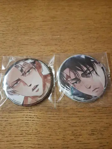 진격의 거인 캔뱃지 Art Pic 리바이