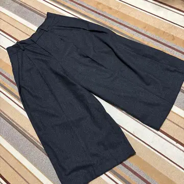 하자품 UNIQLO +J 울 블렌드 가우초 팬츠