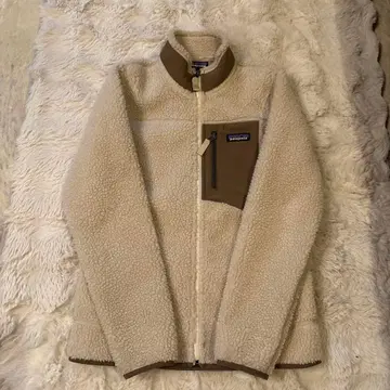 patagonia 플리스 자켓 XS 크림