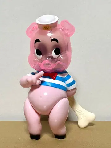 블랙 북토이 kozik piggums 코지크 피그마스 소프트 비닐