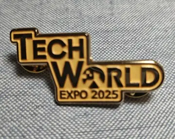 TECH WORLD EXPO 2025 핑 배지 오사카 만박 간사이 만박