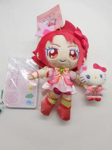 헬로키티 큐어 루즈 마스코트 홀더 큐어모형 메모장