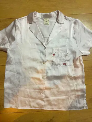 gelato pique 체리 자수 룸웨어