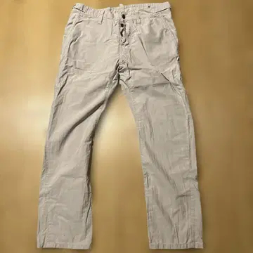 DSQUARED2 베이지 치노 팬츠 스냅 버튼 50 L 사이즈