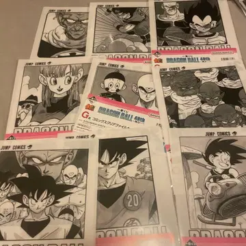 제일복권 드래곤볼 40th G상 클리어 파일 세트 9종