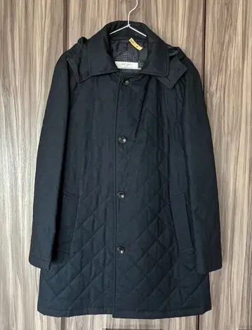 [ 새상품급 ] CAFE SOHO AOKI 남성용 퀼팅 자켓 네이비