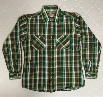 [ 미사용 새상품 ] CAMCO 체크 무늬 플란넬 셔츠 XL