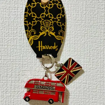 해롯 런던버스 키링 영국 국기