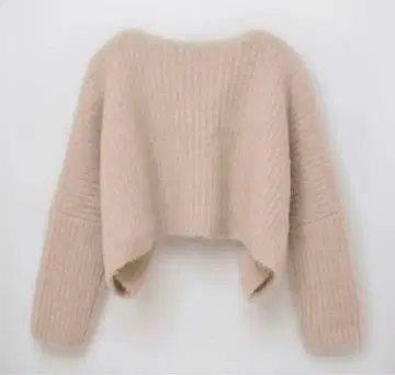 시시쿠이 새상품급 알파카 니트 라이트 베이지