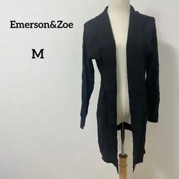 Emerson&Zoe 블랙 여성용 가디건 M