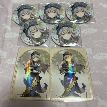 니지산지 art 시오리바 루리 캔뱃지 컬렉션 카드