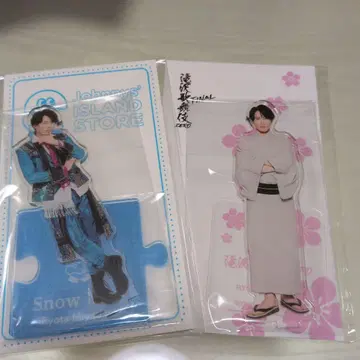 SnowMan 미야타테 료타 아크릴 스탠드 2개 세트