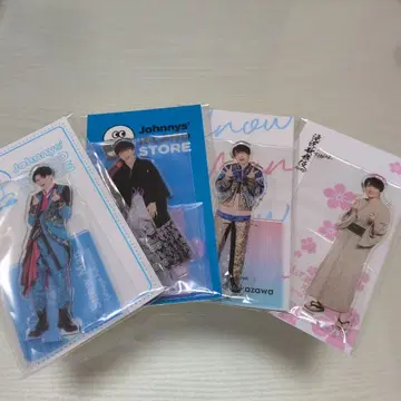 SnowMan 후카사와 타츠야 아크릴 스탠드 4개 세트