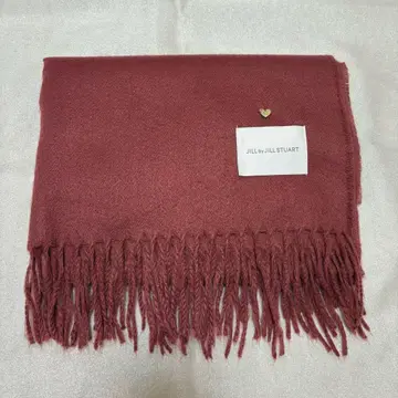 JILL by JILLSTUART 머플러 보르도 빨간색