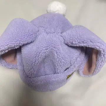 잃어버린 아이들 피터팬 캡 모자 토끼 퍼플 디즈니