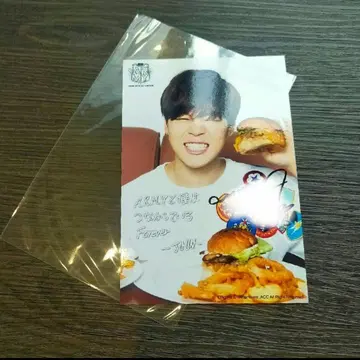 BTS 지민 FC 계속 혜택 당첨 희귀 레어 사진 포토 사인 일본 한정판