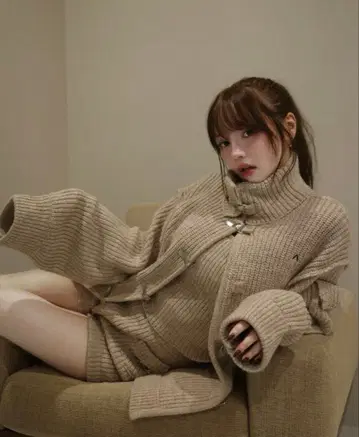 andmary Hug knit set up