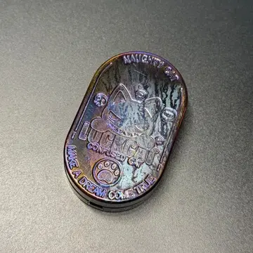 고양이 신 회전 슬라이더 피젯 토이 EDC 티타늄제