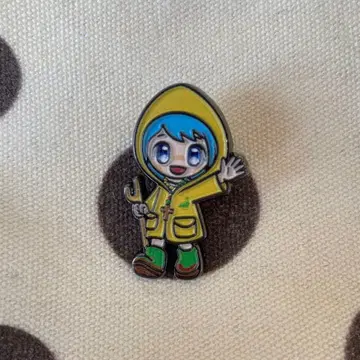 오사카 간사이 만박 2025 루체짱 핀 배지