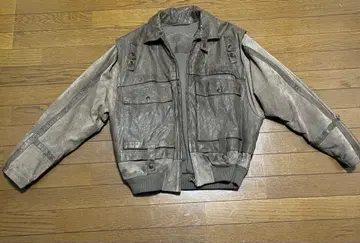 TORRAS 스페인산 브라운 스웨이드 가죽 자켓