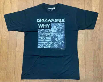 디스차지 Discharge WHY T셔츠 L 블랙