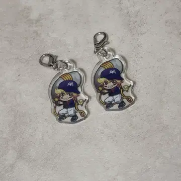 샤오롱 진지하게 야바시티 아크릴 참 2개 세트