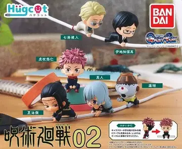 BANDAI 주술회전 02 캡슐 토이 피규어 4종 세트