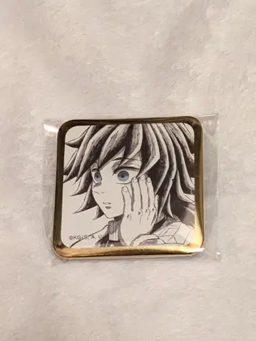 귀멸의 칼날 ufotable 즐거운 복권 스퀘어 캔뱃지 토미오카 기유