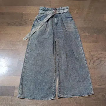 니코앤드 루즈 와이드 데님 팬츠