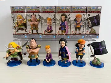 전 6종 세트 [원피스] 월드 컬렉터블 피규어 - 와노쿠니 회상편 3 -