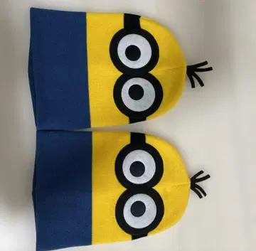 미니언 컬러풀 모자 2개 세트