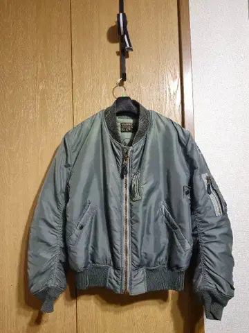 U.S. AIR FORCE MA-1 플라이트 자켓 그레이