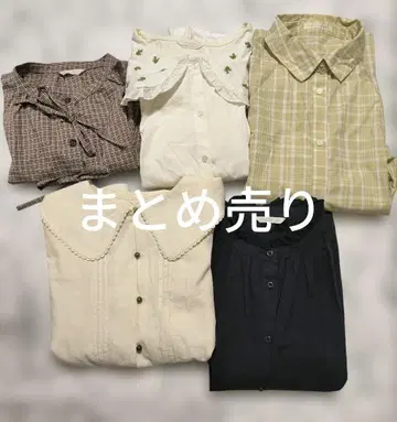 ehka sopo 에카 소포 블라우스 5세트