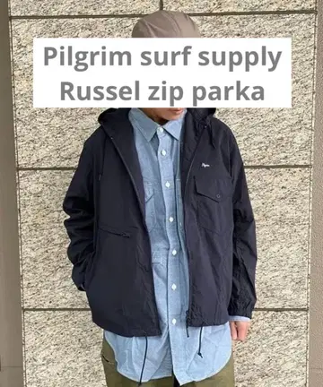 Pilgrim surf supply Russel zip parka L