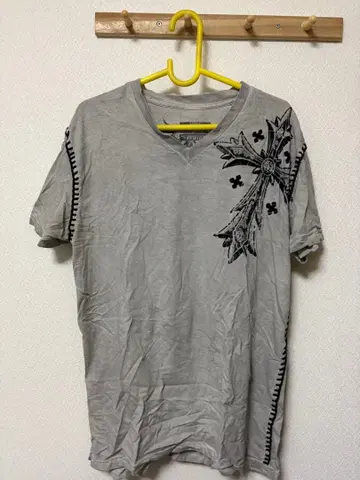 [ 구제 의류 ] y2K 그런지 펑크 크로스 디자인 T셔츠