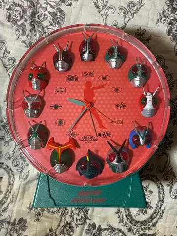 [레어] 가면라이더 40주년 기념 알람 시계 작동 확인 완료