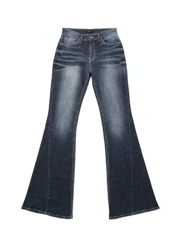 SYNERJYN CAT WASHING DENIM PANTS BLUE L