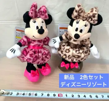 미니 레오파드 무늬 표범 무늬 레오파드 봉제 인형 참 디즈니 리조트