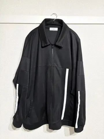 [ADRER] 라인 슬리브 트랙 자켓 완판템 L 사이즈 블랙