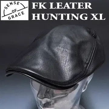 새상품 센스 오브 그레이스 PU 가죽 헌팅 XL 블랙 빅 사이즈 손세탁