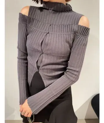 [스나이델] 크롭탑&오프숄더 가디건 세트 SWNT234181