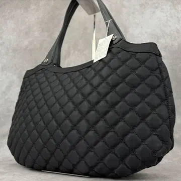 [택 포함/새상품급] 잉게보그 퀼팅 토트백 핸드 블랙