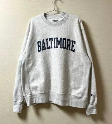 복각 파랑 택 챔피온 리버스 위브 볼티모어 대학 칼리지 2XL