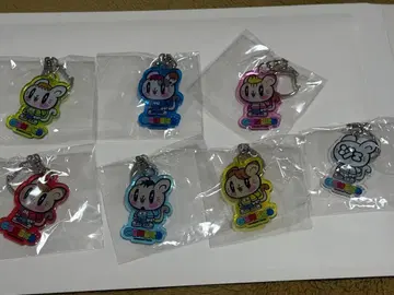 GENERATIONS 고양이 아크릴 다이컷 키링 7종