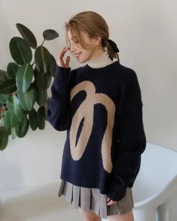 [새상품] Naptime. 니트 풀오버 M 사이즈