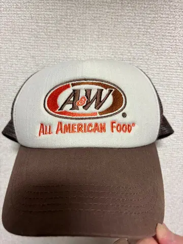 A&W 트래커 캡 브라운/화이트