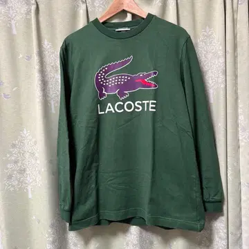 LACOSTE beams 별주 롱 슬리브 T셔츠