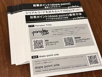 파라라이 dope point 40장