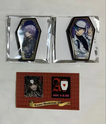 트위스테 캐릭터 배지 컬렉션 캔뱃지 관 제이드 에펠 에이스 우표