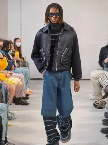 블루마블 블루 마블 22aw 봄버 자켓